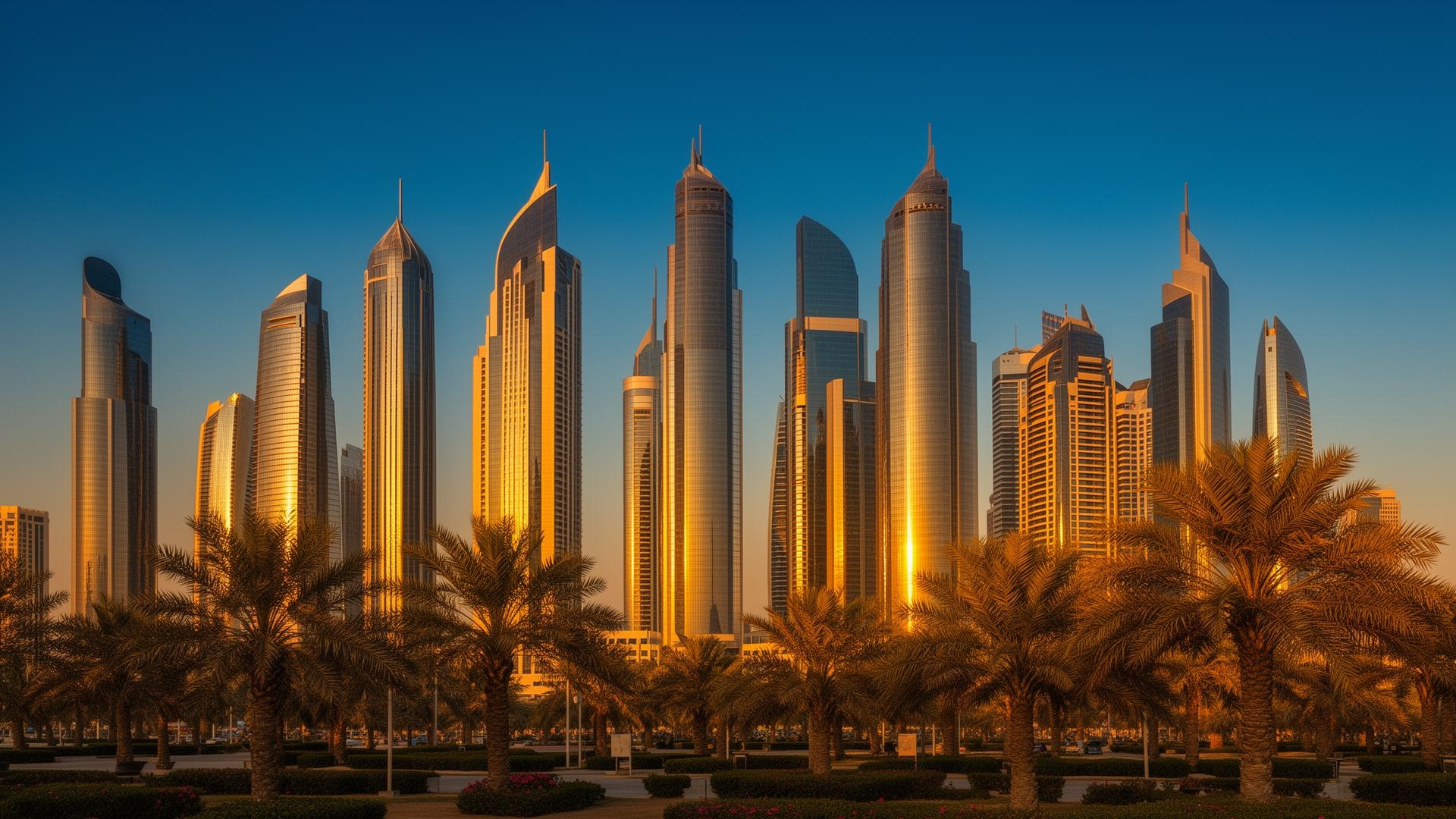 Sharjah UAE skyline